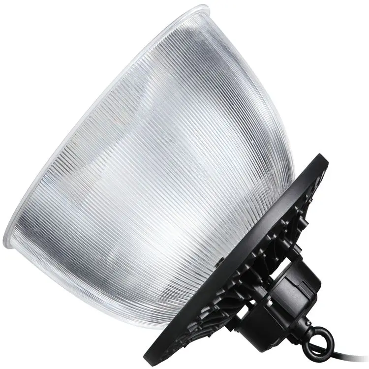 High UFO Bay Light 100W/60W/150W/200W High Lumens 190lm/w IP44 5-Year Warranty Die-casting Aluminum 5000K Daylight Lighting