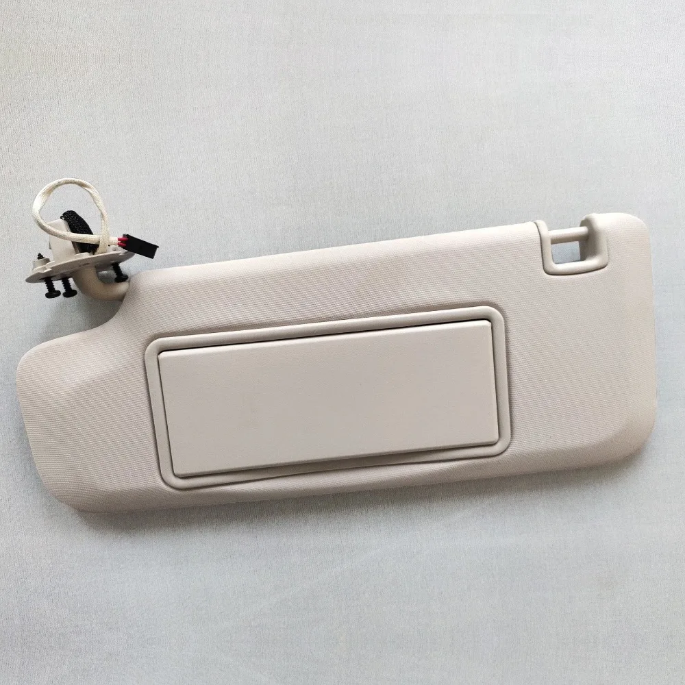 Passenger Side Sun Visor with Vanity Mirror for Buick Excelle GT Envision Plus GL6 for Chevrolet Cavalier Cruze Verano