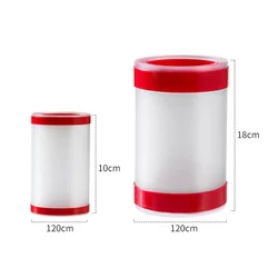 Clear Child Safety Door Hinge Protector Cover Finger Pinch Guard Baby Security for The Back of Door Domestic Kindergarten School