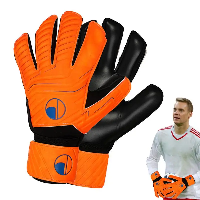 

Goalkeeper Gloves Football Gloves Football Goalkeeper Gloves Keeper Gloves With Extra Grip Palm For Kids Youth Adult