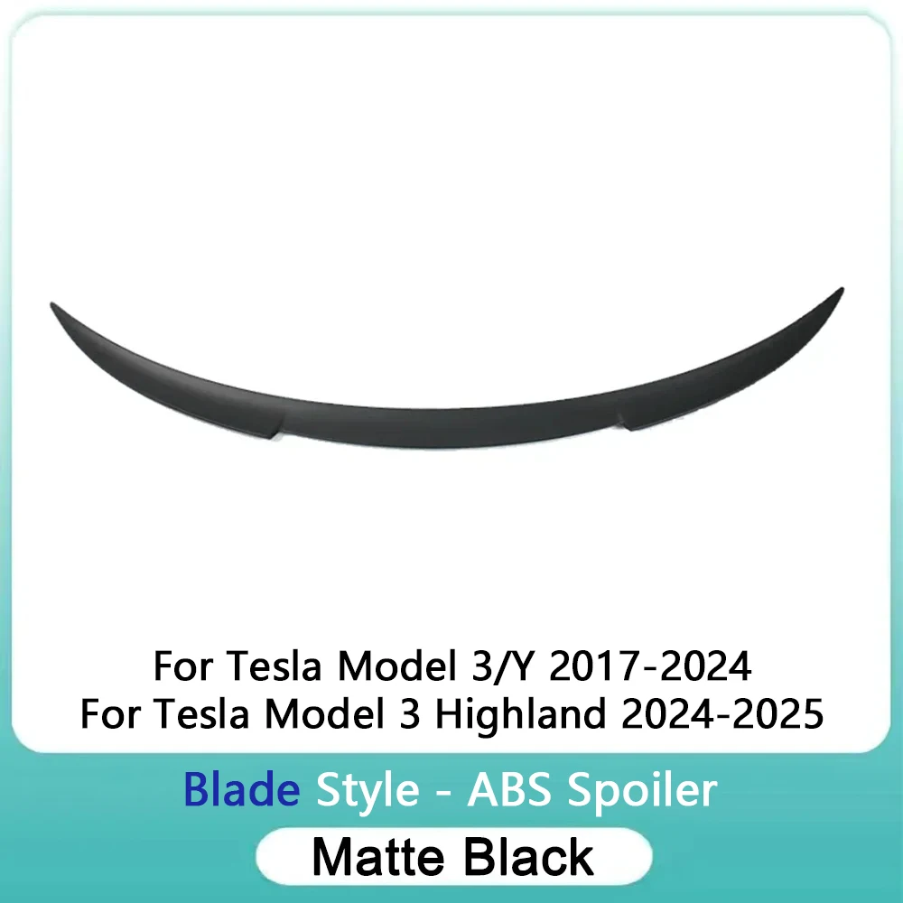 ModelY Juniper 2025 Spoiler Model 3 Highland 2024 Accessoires Achterspoilers Vleugels voor Tesla 3/Y 2017-2023 Auto exterieur Onderdelen HOT