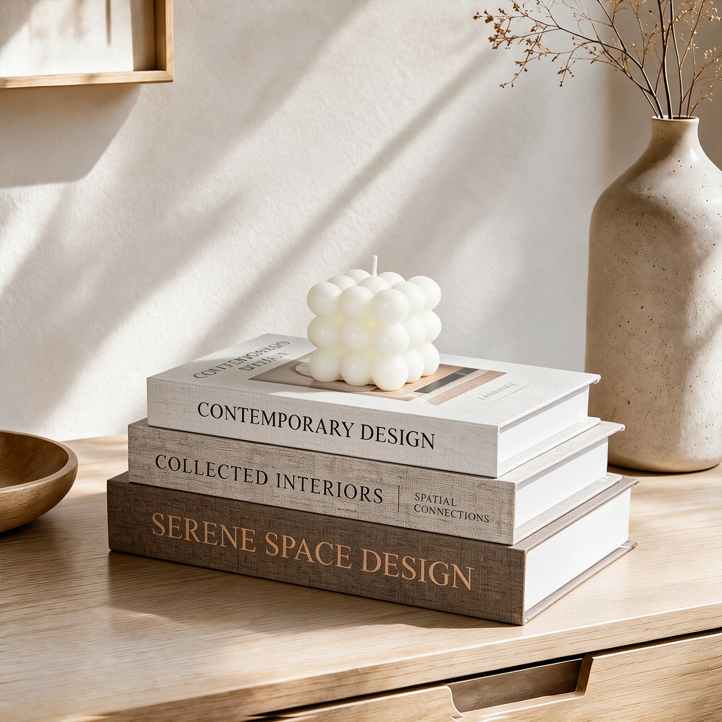 Wedding Solution - 3Pcs Lmitation Linen Openable Fake Books