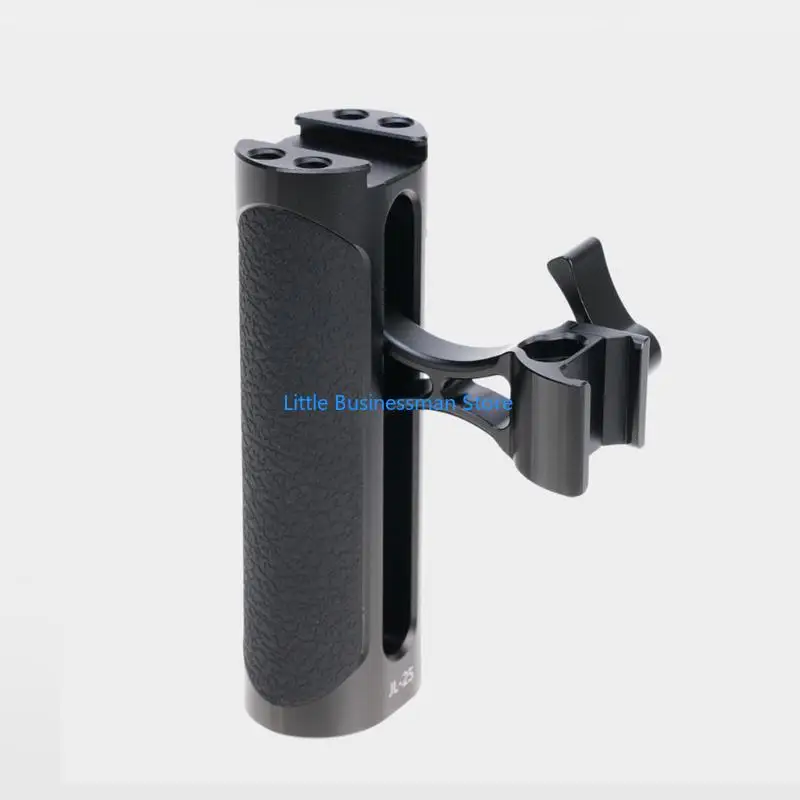 Mini-Seitengriff für 1/4-Zoll-20-Gewindeloch-Kamerakäfiggriff, leicht, tragbar, für DSLR mit Kaltschuhausrüstung M76A – Detail 6