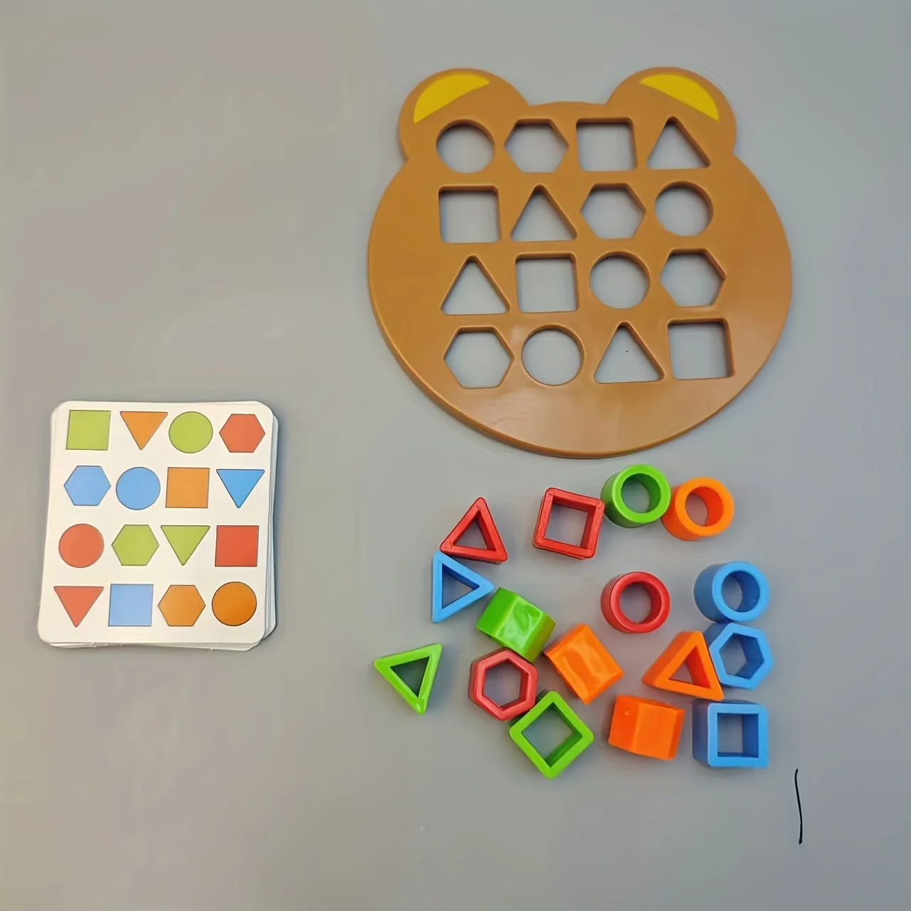 

Children Matching Puzzle Toys Colors Geometric Shape Jigsaw Board Games Early Educational Interaction Toys For Kids Battle Games