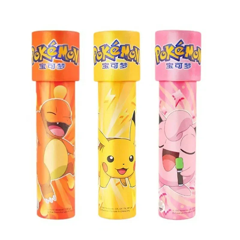 ABS Pikachu Charmander Jigglypuff Telescópio Caleidoscópio Transformável - Experimento Científico Presente de Auxílio de Ensino Educacional