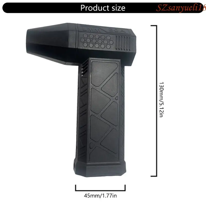 94PC 3Speed Adjustable Handheld Turbos Air Blower For Car Drying With Nozzle