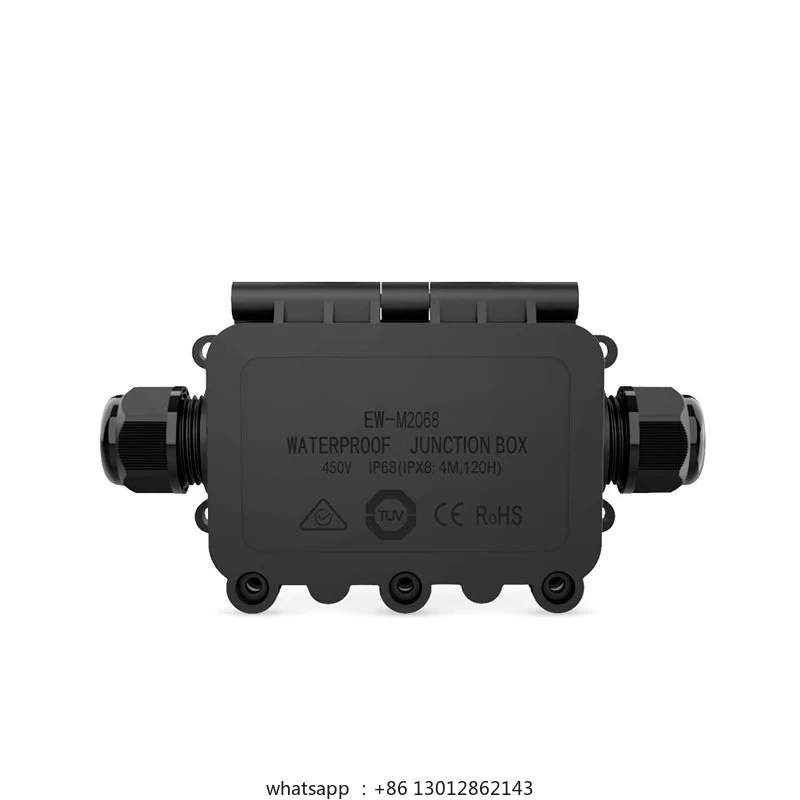 

Водонепроницаемая распределительная коробка один в одном выходе, встроенный сплиттер высокой мощности 40А