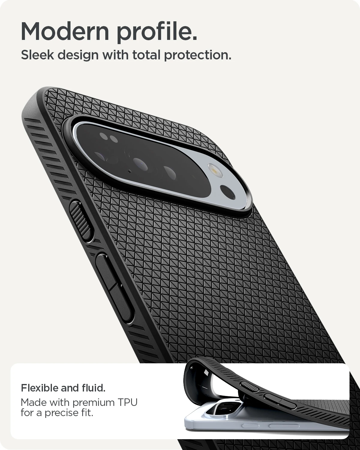 Etui Spigen Liquid Air do Google Pixel 10 Pro XL, Pixel 10 Pro / 10 (2025) - Cienkie i lekkie etui z miękkiego TPU — zdjęcie produktu 6