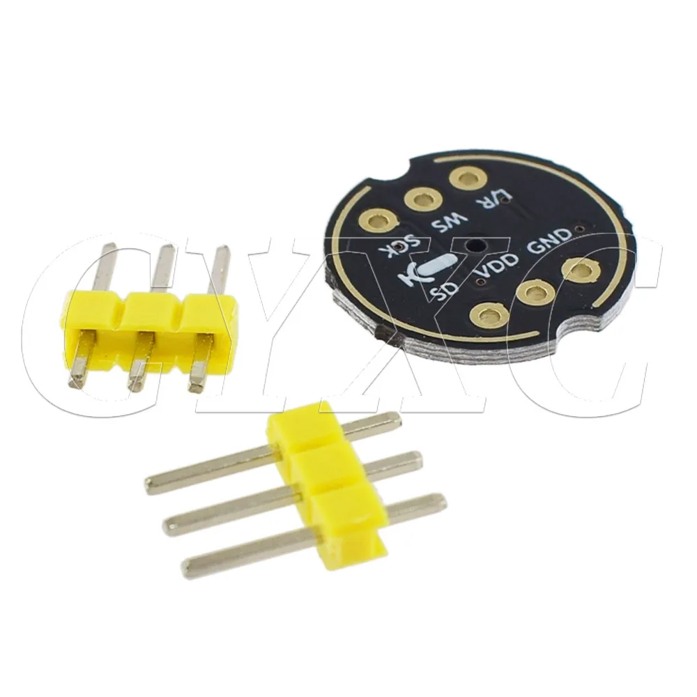 2 قطعة MS3625 متوافق تمامًا مع وحدة ميكروفون متعددة الاتجاهات INMP441 واجهة I2S عالية الدقة لـ ESP32 MS3625