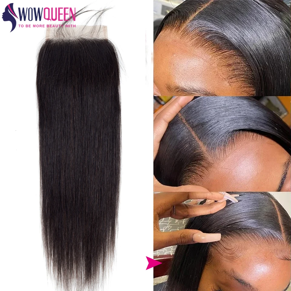 5x5 الدانتيل إغلاق مع حزم بيرو حزم مستقيمة 12-32 بوصة طويلة الخام نسج على شكل شعر إنسان حزم مع إغلاق الدانتيل 6x6 #3