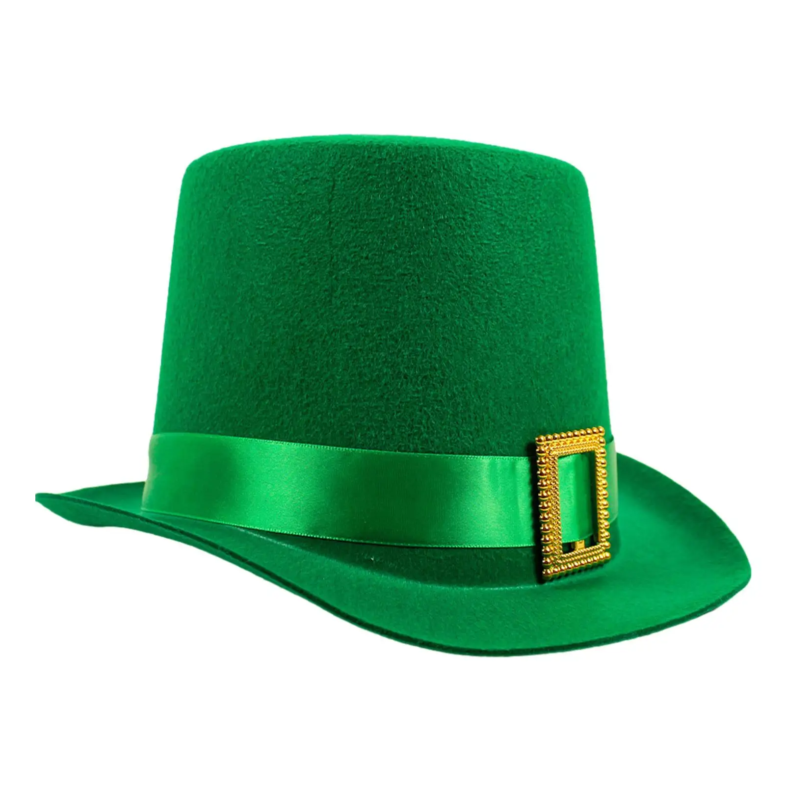 Green Top Hats Tall Felt Top Hat Leprechaun Top Hat ST Patricks Day Hats for Irish Day Masquerade Halloween Costume Party Favors