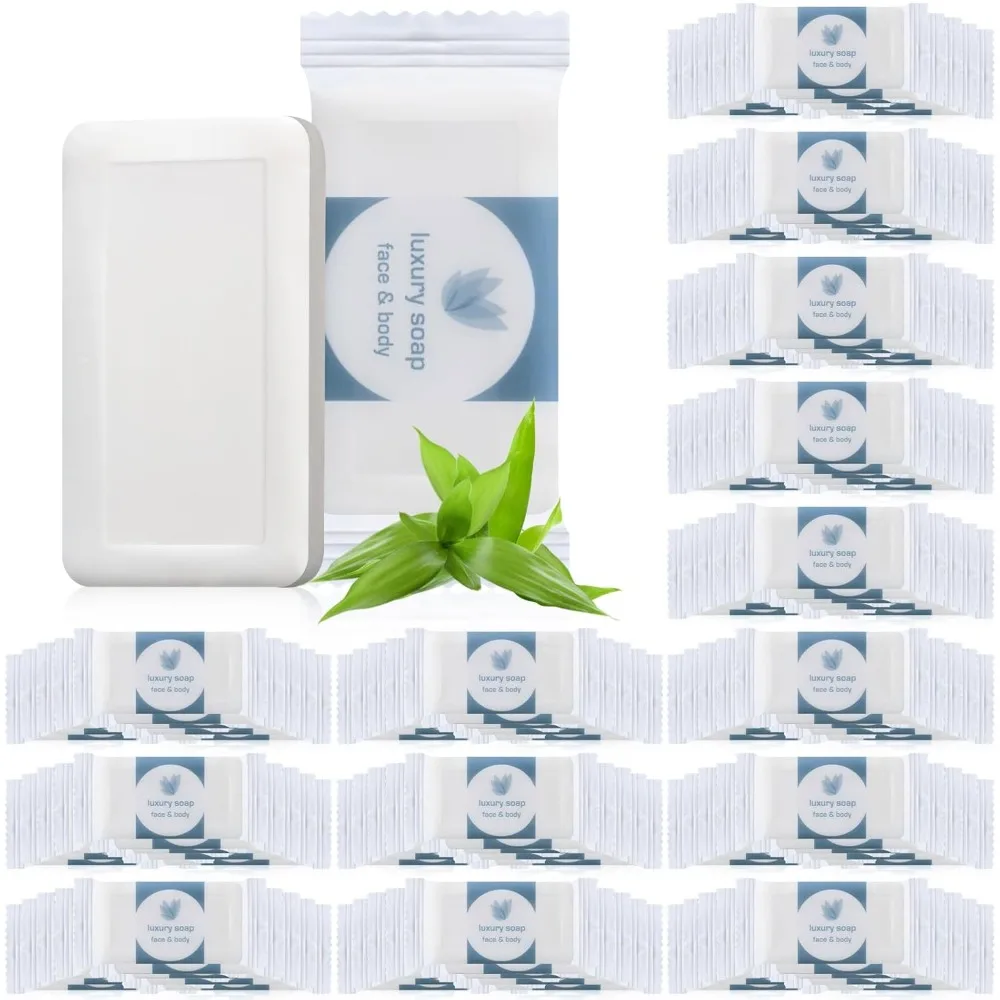 

1000 Pcs 0.35oz Mini Bar Soap Bulk Individually Wrapped Bulk Hand Hotel Soa, Soap Box