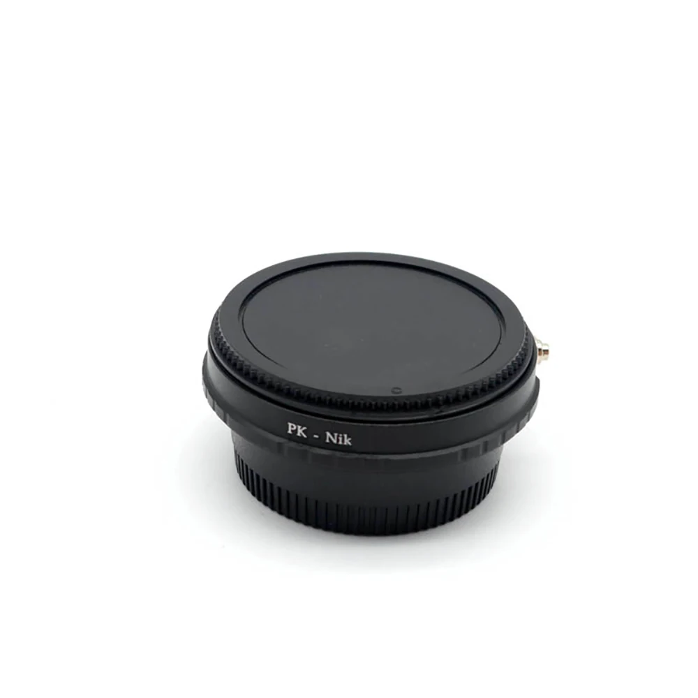 PK-Nik F Mount Adapter with Optical Correction Lens for Pentax K mount lens to Nikon F mount camera Infinity focusing