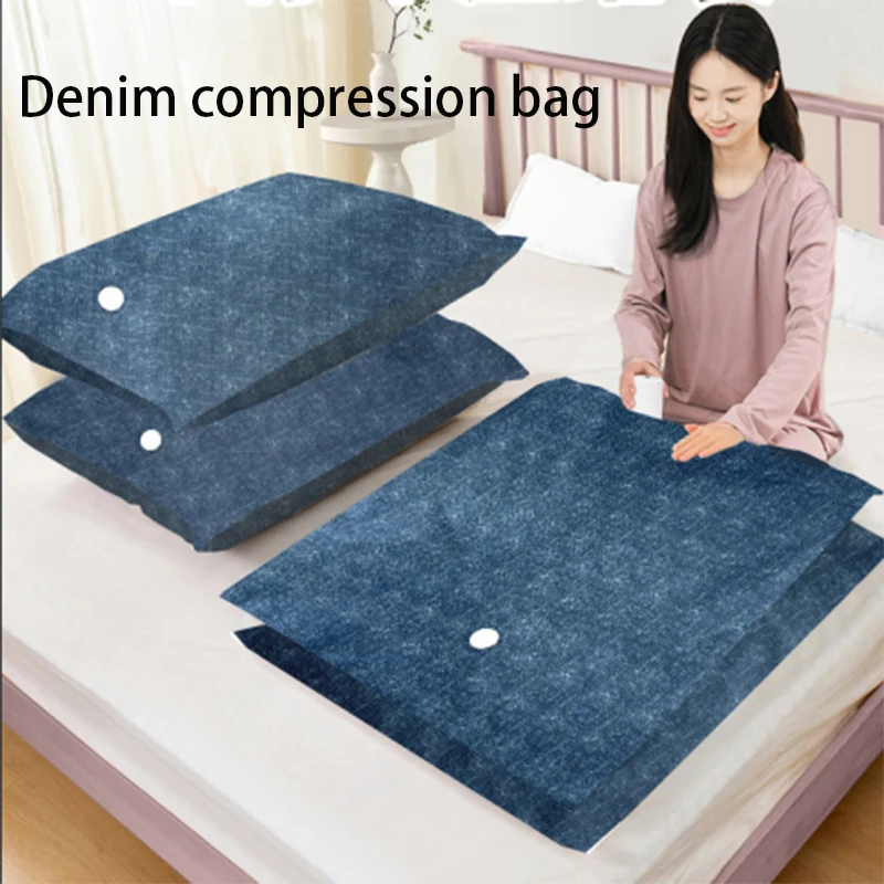 Thickened Compression Bag Household Dormitory Quilted Clothes Down Jacket Vacuum Compression Bag Storage Bag Travel Vacuum Bag