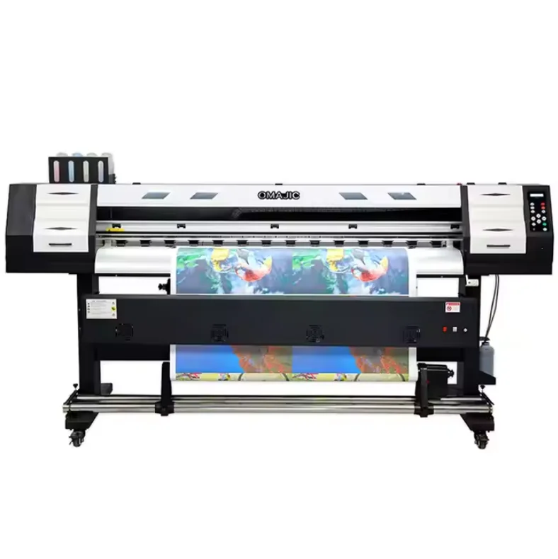 Large Wide Format 1.8m 1.9m 2.5m 3.2 Meters Dx5 Cabezal Xp600 Head Eco Solvent Printer Plotter De Corte Graphtec Most Affordable