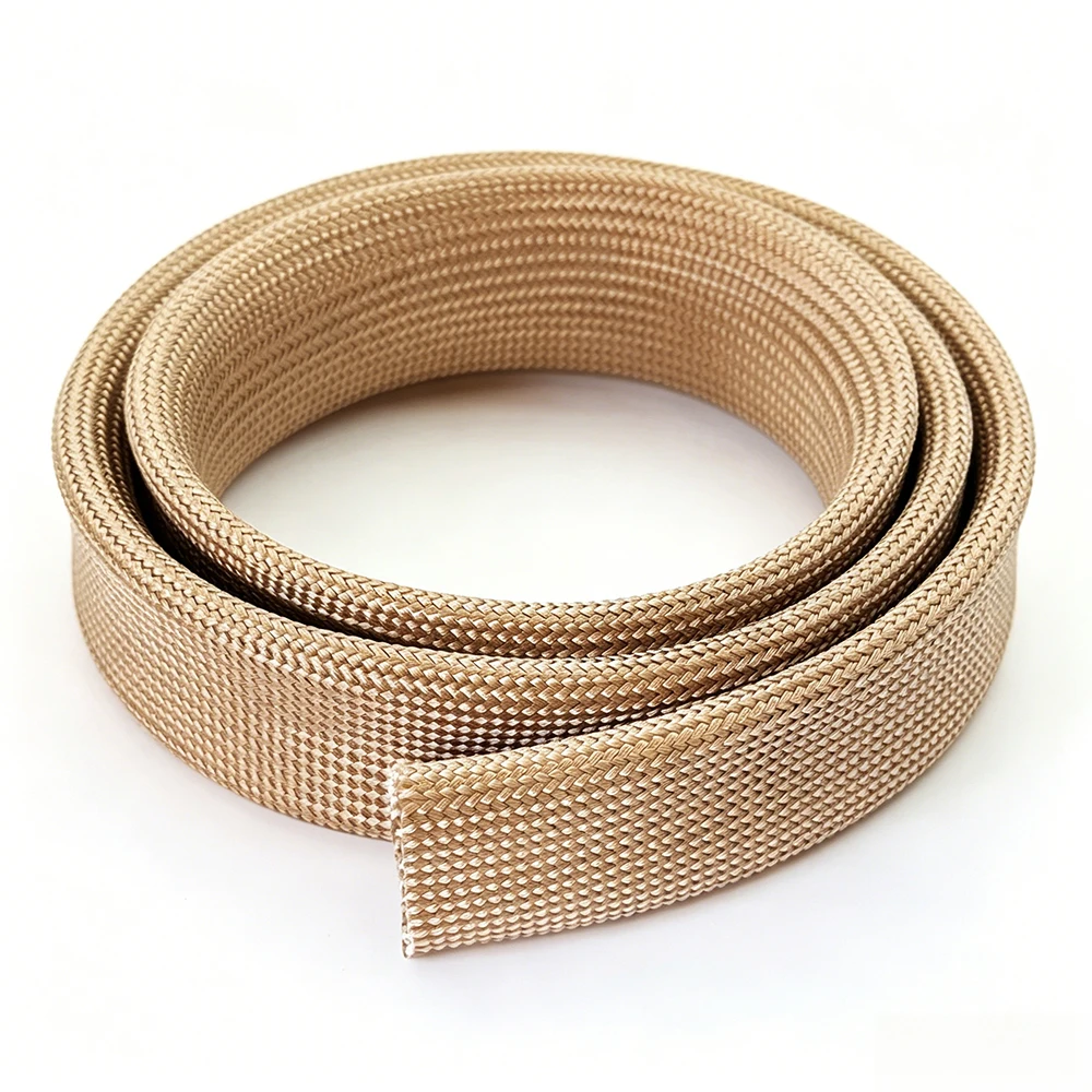 800°C High Temp Fiberglass Sleeve Heat Resistant Insulation Wire Protection Multi Size ID 1/2.5/3/4/5/6/8/10/12/14-30mm