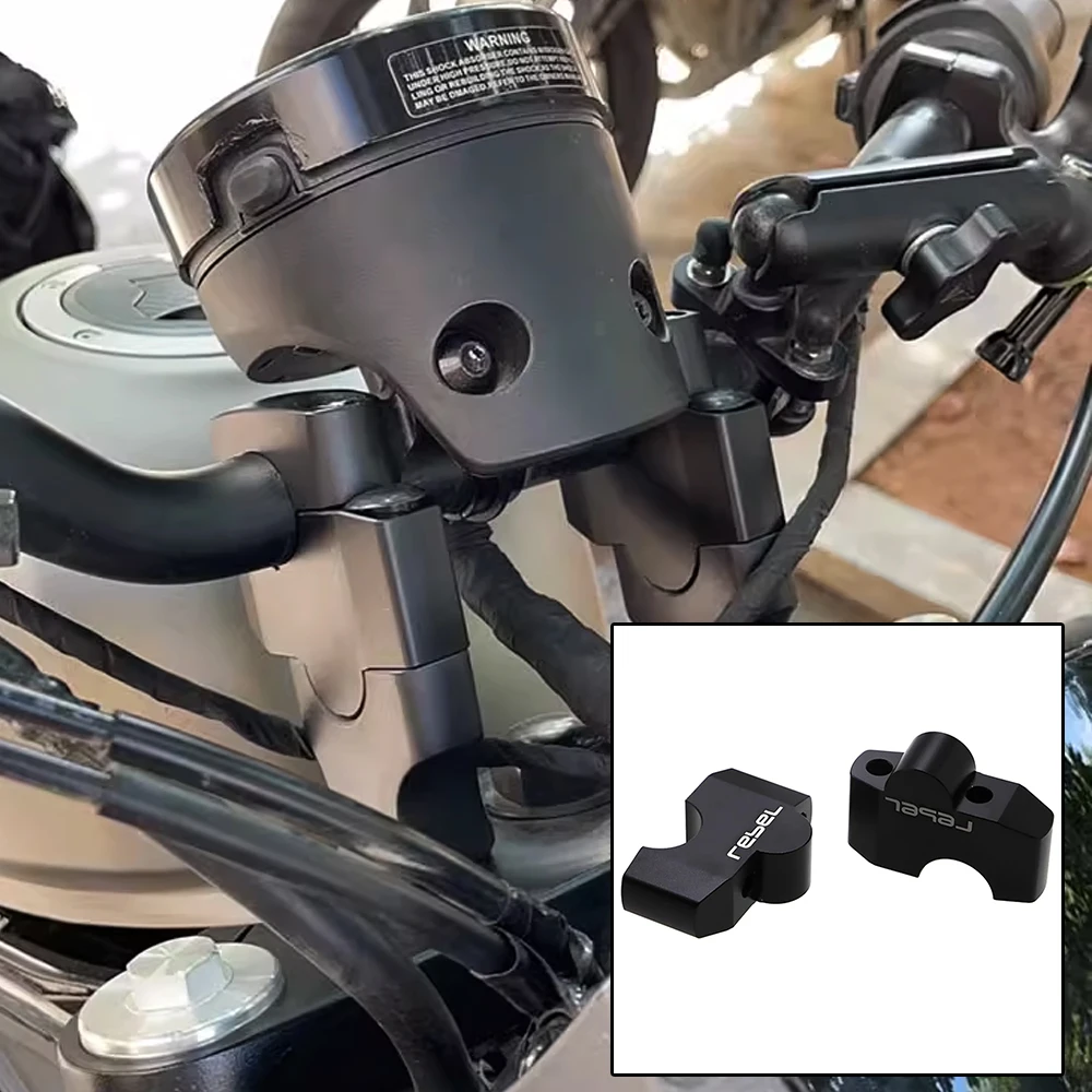 For Honda CMX300 Rebel 300/ABS CMX500 Rebel 500/ABS CMX1100 Rebel 1100/DCT Motorcycle Handle Bar Riser Offset handlebar Riser