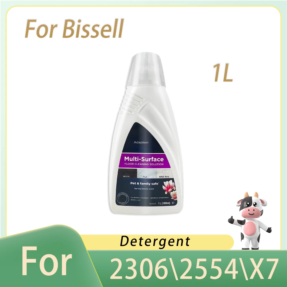 Liquid Fit For Bissell 2306\2305\2554\2590\X7\3279 Parts Detergent Cleaning Fluid Special Floor Cleaning Solution Accessories 1L