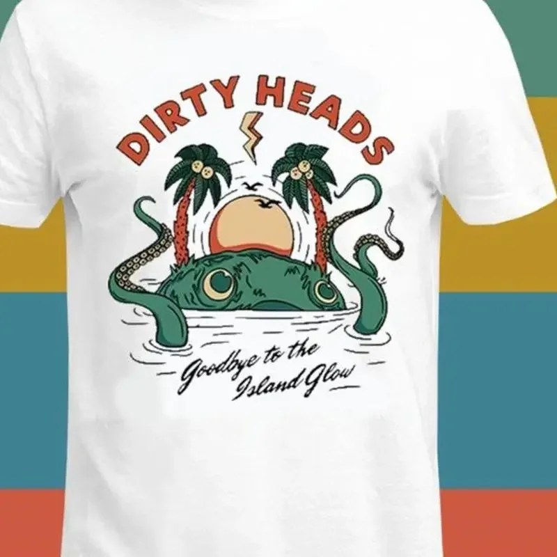 Dirty Heads Band Goodbye To The Island Weißes T-Shirt T-Shirt S 5Xl Xa756