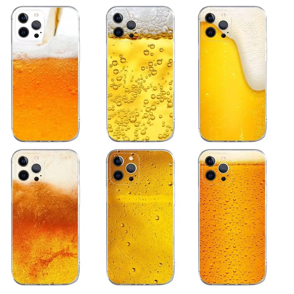 

Lnteresting Beer Printing Phone Case For iPhone 16,15,14,13,12,11,Pro,Max,Xs,Xr,X,7,8,Plus,Mini Silicone Clear Cover