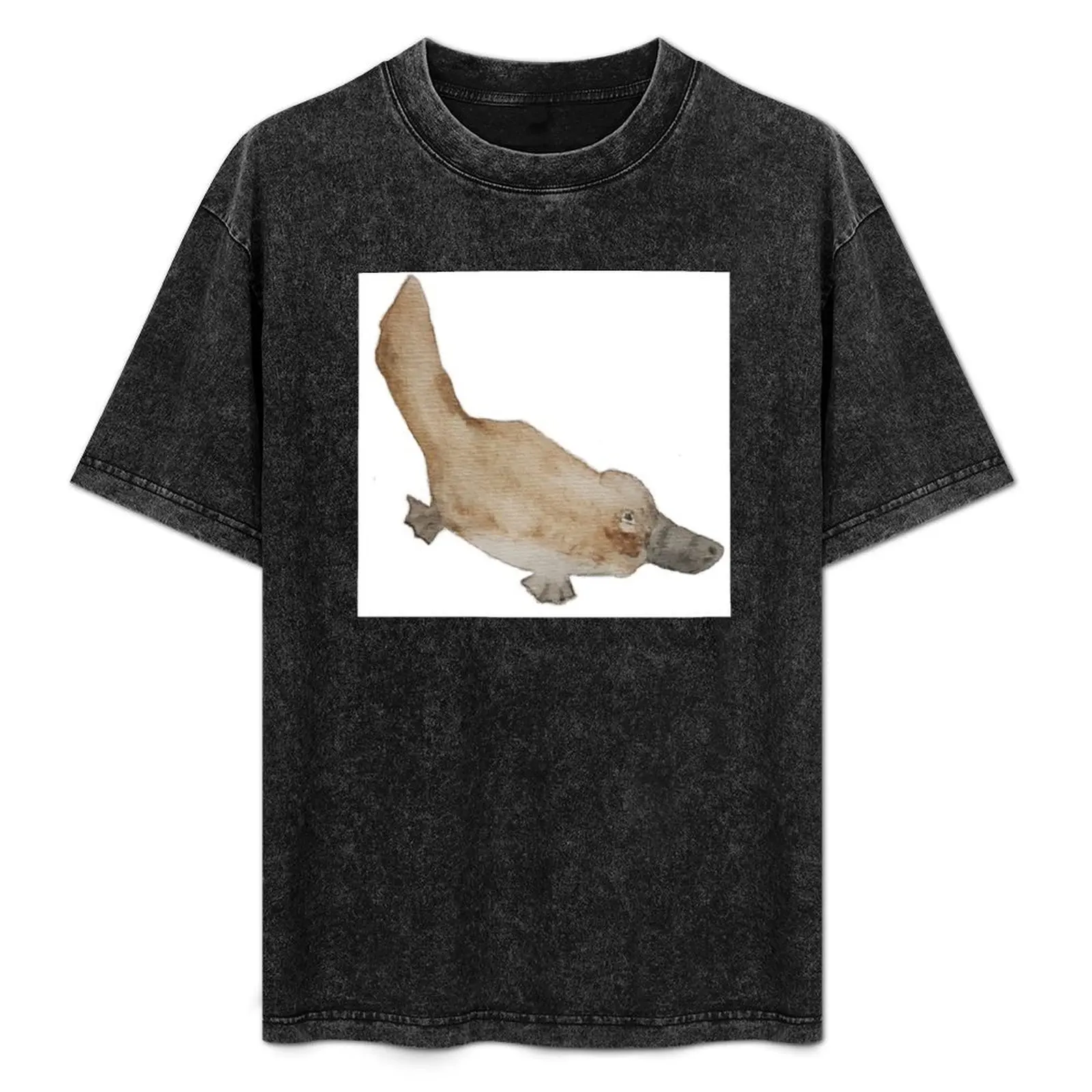 

Platypus T-Shirt Breathable Workout Short Sleeve Top