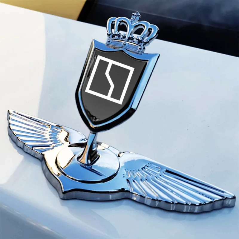 For ZEEKR 001 007 7X 8X 9X 009 MIX X badge modification car emblem sticker machine engine hood metal exterior accessories