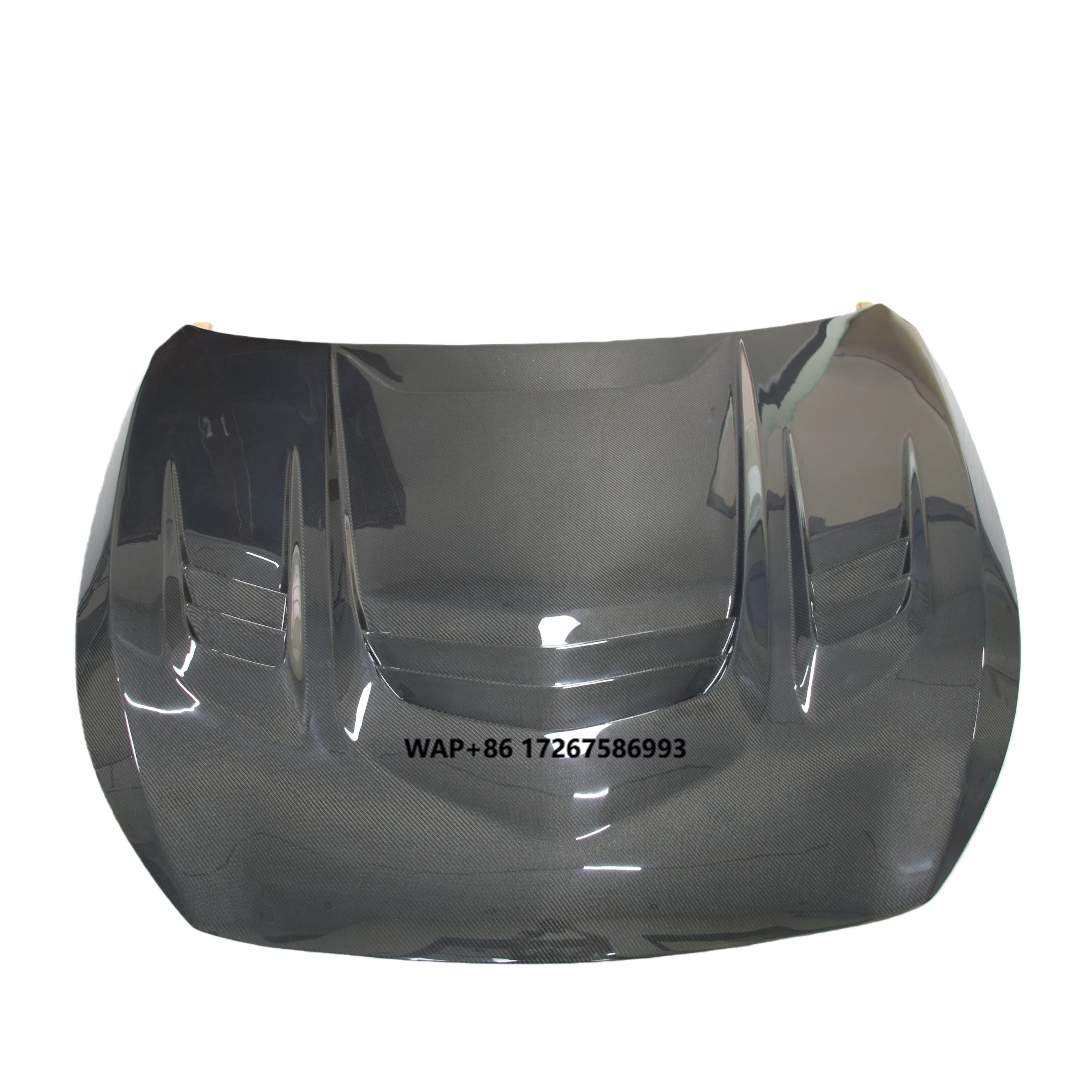 

Wet Carbon Fiber Hood Bonnet High Quality V Style For Infiniti Q50