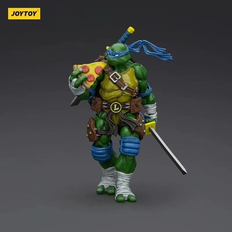 Joytoy 1/18 figura de ação tartarugas-Michelangelo Donatello Leonardo Raphael versão reedição brinquedo de anime