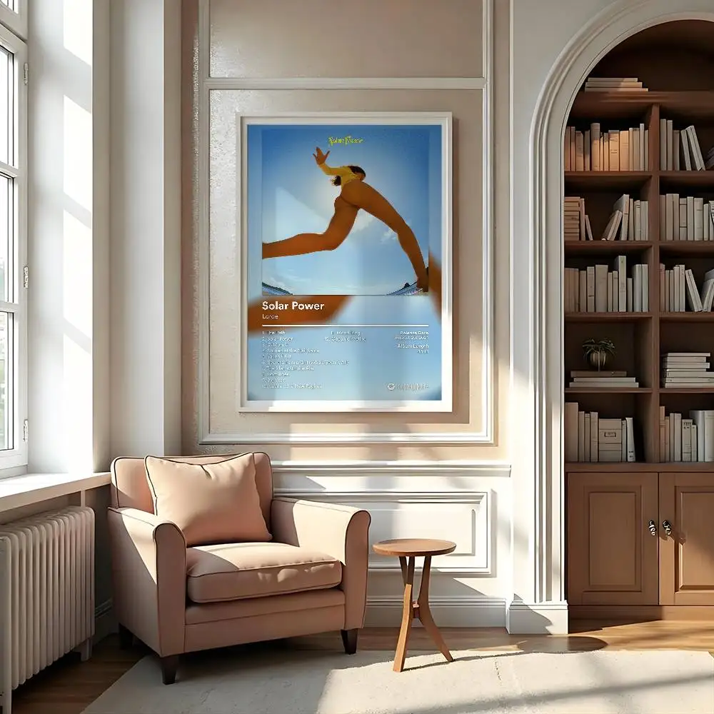 المغني لورد العذراء المشارك لزجة جدار الفن الطباعة مقاوم للماء غرفة المعيشة المنزلي غرفة بار ديكور جمالي