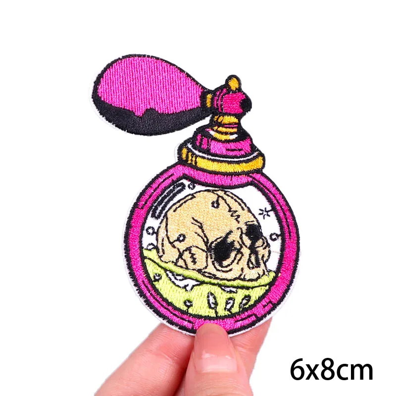 Cartoon Cat Rabbit Applique Sew On/Iron On Patches For Clothing Thermoadhesive Patches Animal Embroidered Patches On Clothes DIY