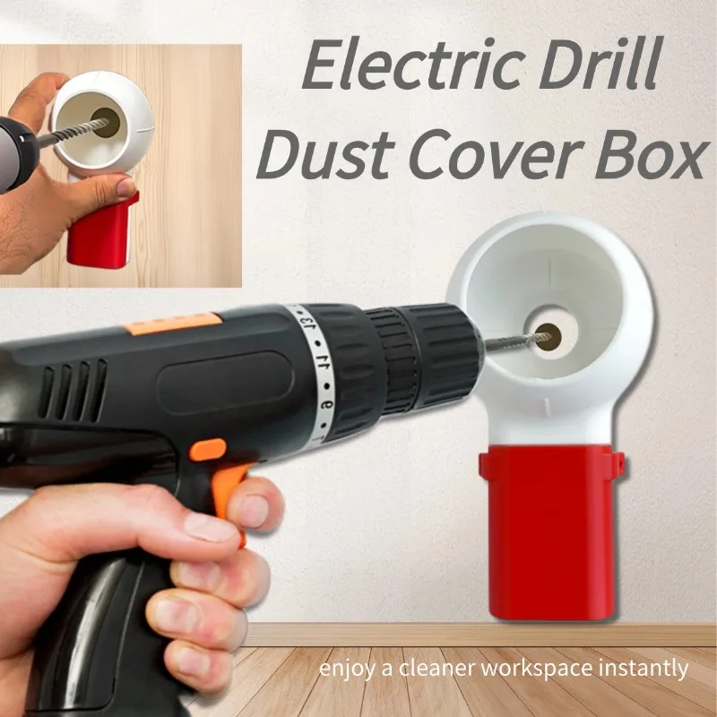 

Drilling Dustproof Device Electric Drill Dust Cover Box Ash Bowl Water Bottle Version Dust Collector Drill Chip Collector