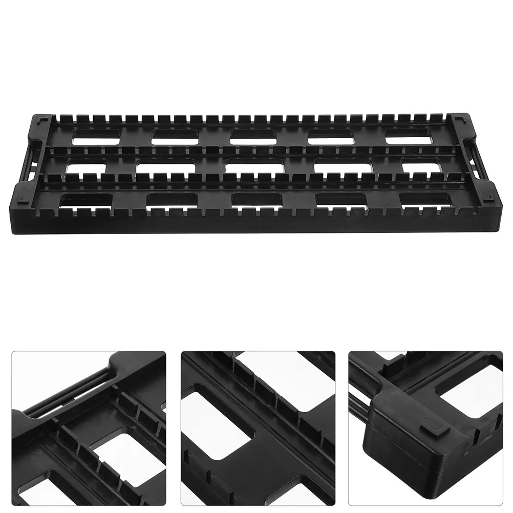

2Pcs Pcb Holder Anti-Static Pcb Shelf Robust Esd Circulation Rack for Circuit Board Drying Storage and Protection in Electronics