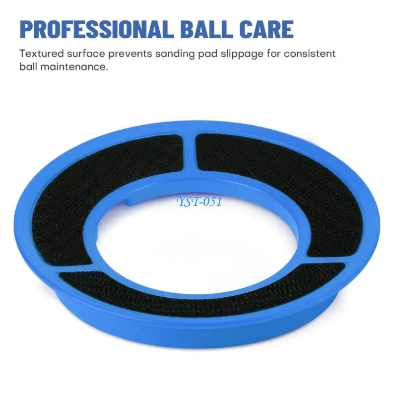 E15A Versatile Bowling Ball Sanding Pad Holder Converts to Stable Ball Stand 140mm
