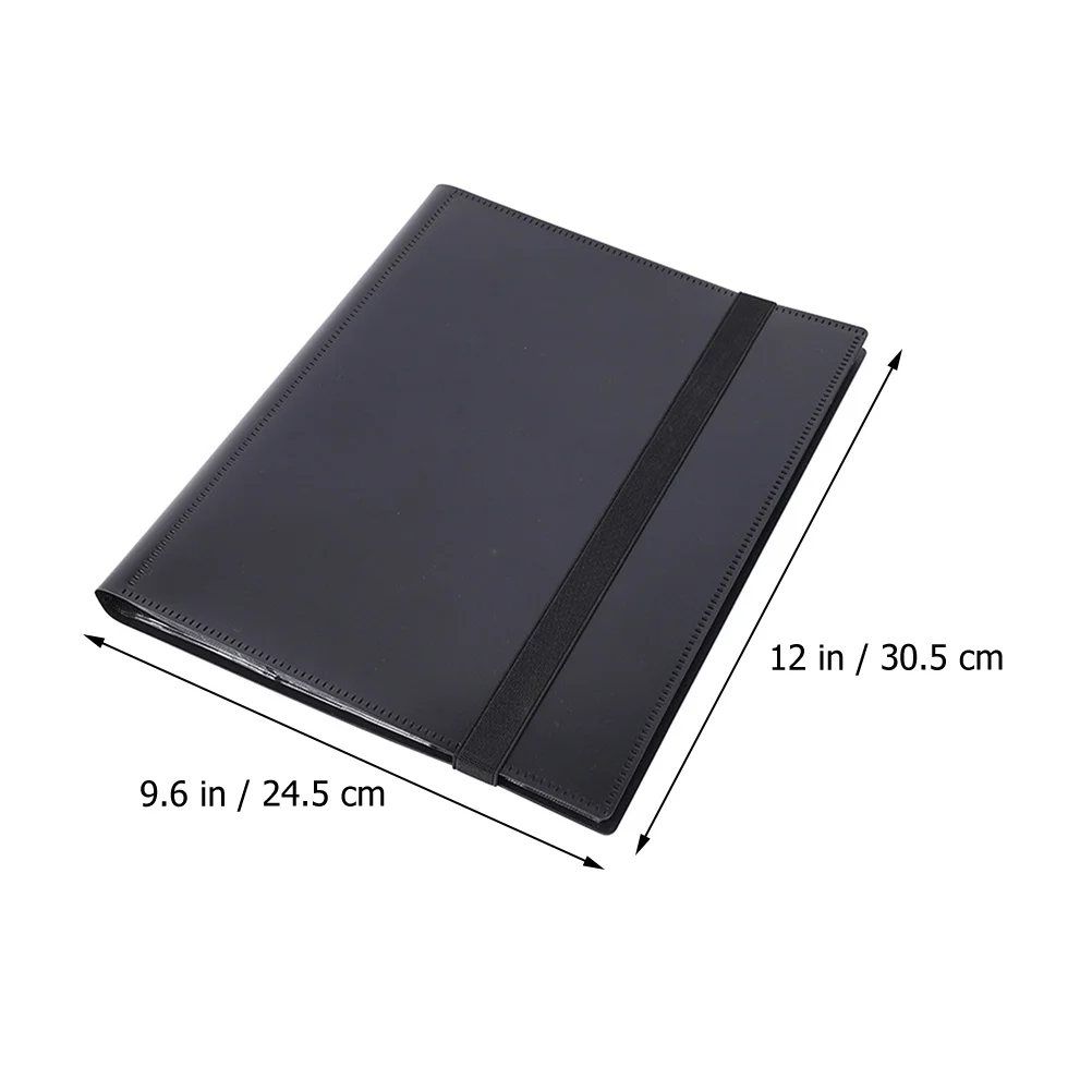 ألبوم بطاقات مادة PP ممتاز قابل لإعادة الاستخدام، ألبوم تخزين بطاقات الألعاب خفيف الوزن مقاوم للماء لمجموعة بطاقات التداول الرياضية #6