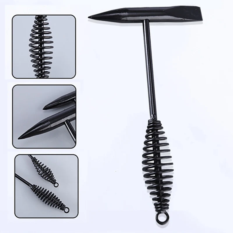 Martelo de Escória de Soldagem Cabo de Mola Martelo de Lascar de Soldagem Aço de Alto Carbono 300 500g Remoção de Ferrugem Martelo de Escória de Soldagem