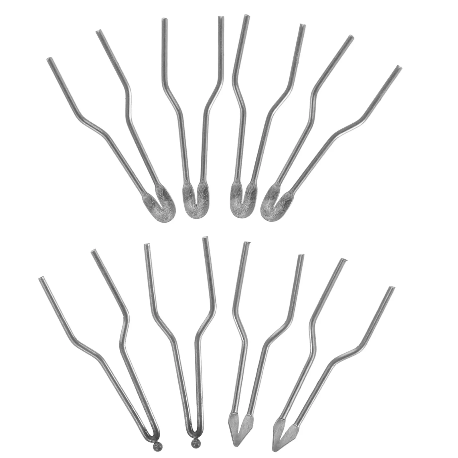 8Pcs Wood Burning Tool Tips Pyrography Pen Nibs Nichrome Material High Impedance Heating Tips for All Wood Types Easy Carry