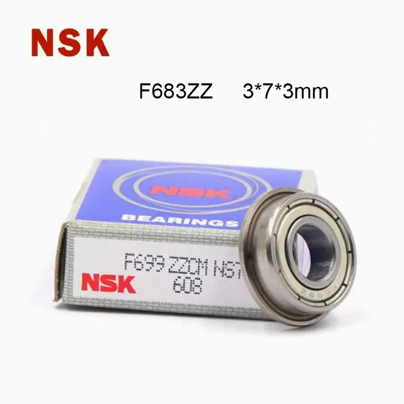 

Японские Оригинальные Подшипники NSK F683ZZ, подшипники фланцевые F683Z, высокоскоростные шарикоподшипники F683 ZZ F618/3ZZ, 5/10 шт.