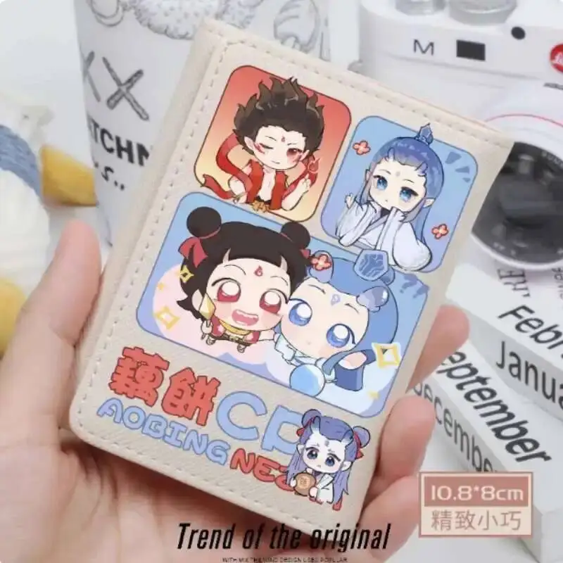 

Nezha Aobing Fashion Wallet PU Purse Card Coin Hasp Money Bag Cosplay Gift B2167 Anime