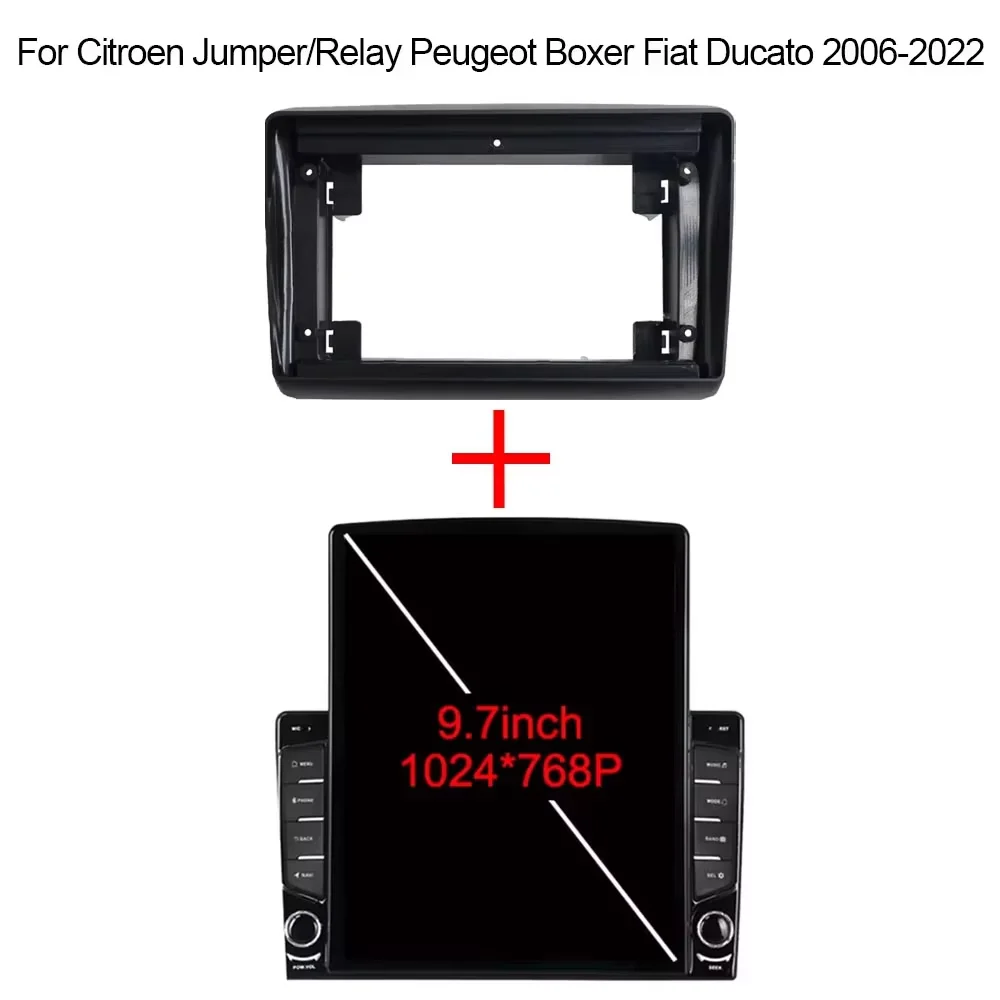 Android Car Radio Carplay Stereo For Citroen Jumper Relay Peugeot Boxer Fiat Ducato 2006-2022 Multimedia Video Player Bluetooth