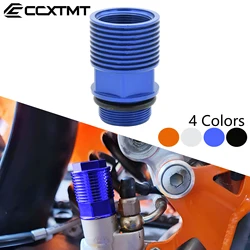 CNC Rear Brake Reservoir Extension Fluid Cylinder For Husqvarna TX FX TE FE TC FC 125-450 For KTM EXC EXCF SX SXF XC XCF 125-530