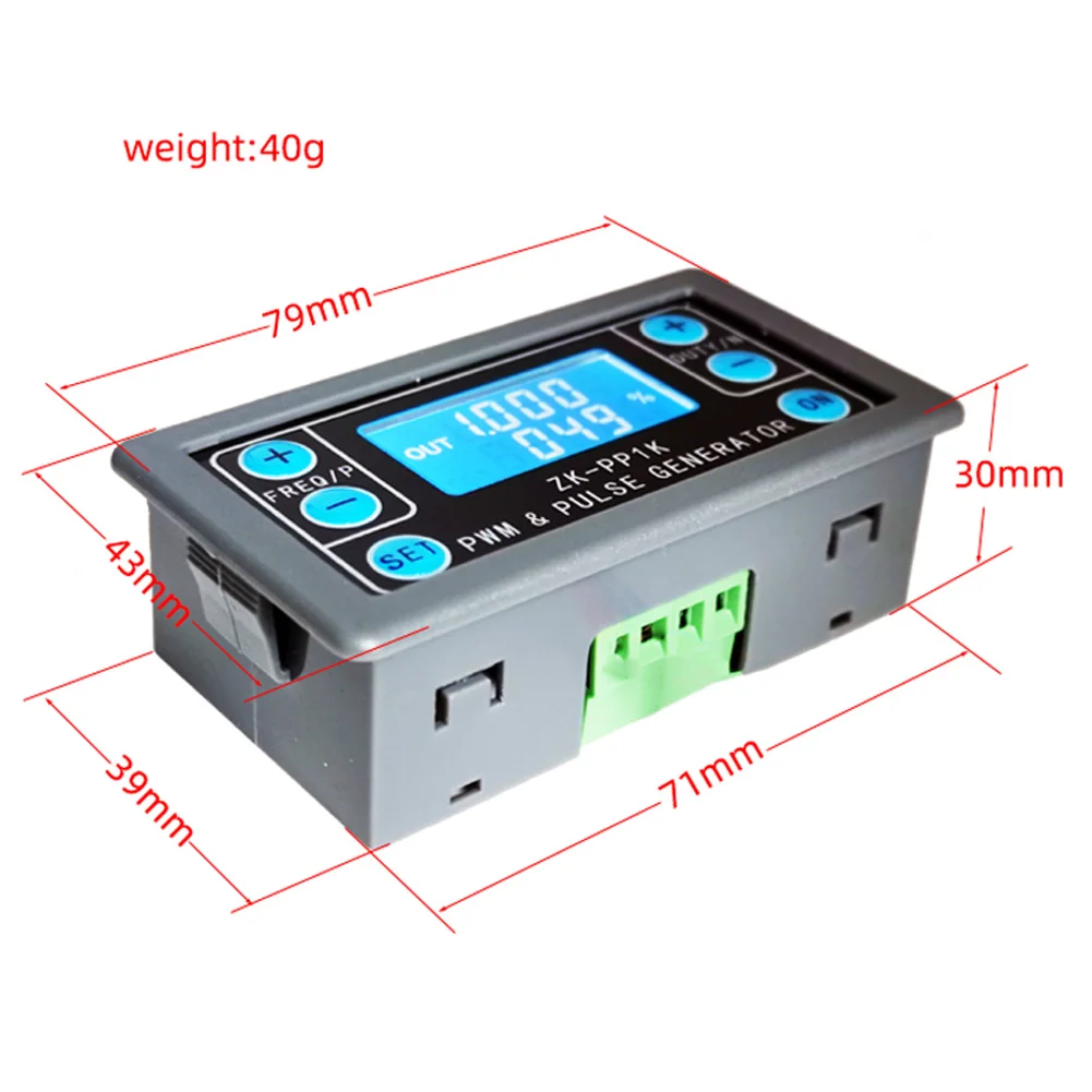 

PWM Motor Speed Controller Regulator DC 3.3~30V Dual Mode Signal Generator Frequency Duty Cycle Adjustable Digital Module