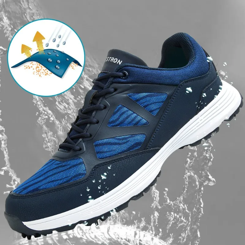 

2025 New Golf Shoes for Men Anti Slip Sport Shoe Man Mesh Breathable Golf Training Shoes Men Designer Golf Sneakers Man