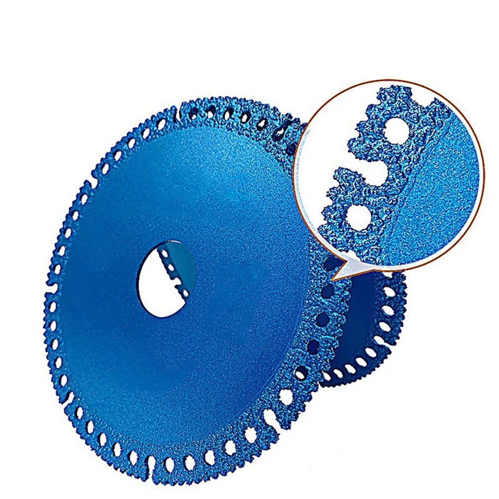 Composite Multifunctional Diamond Cutting Disc Saw Blade High Manganese Steel Material Green Color 100/110/125mm Size