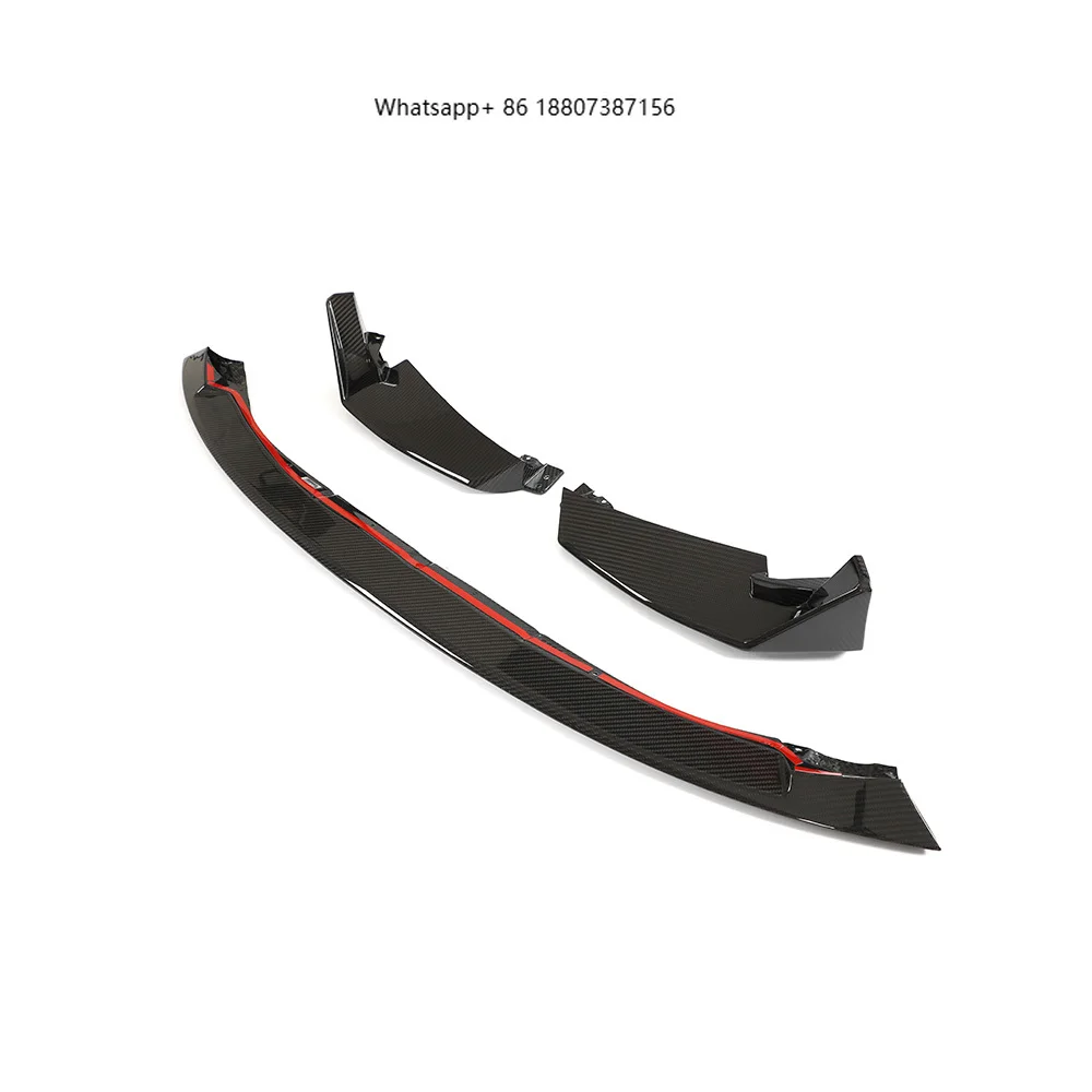 

Dry Carbon Fiber Front Bumper Lip forBMW 4 Series G80 M3 G82 M4 Coupe 2-Door 2021-2022