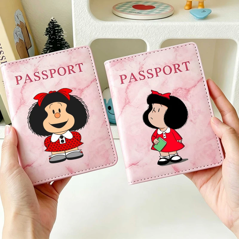

Держатель для паспорта MAFALDA, чехол-кошелек для паспорта, аксессуары для путешествий, держатели для паспортных книг, подарок 2026
