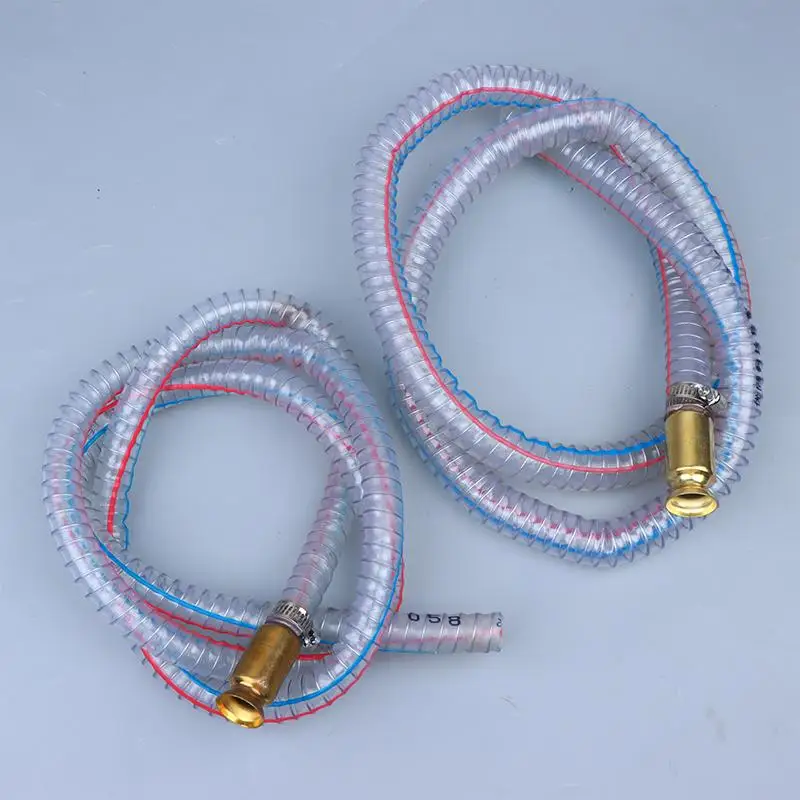 Jiggler Hose Heavy Duty Siphon Copper Nipple Multi Purpose Self Priming Pump Metal Buckle Transfer Gas