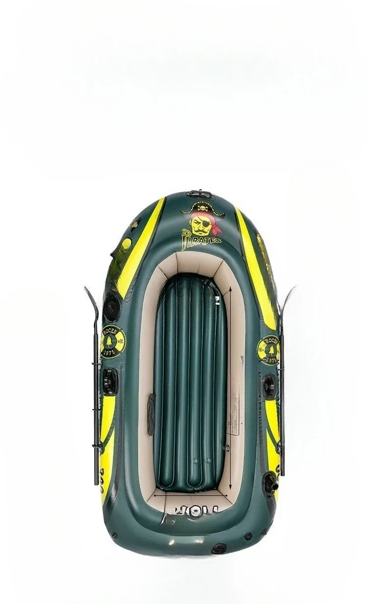 Rubber boat thickened wear-resistant inflatable boat 2 people 3 people 4 people boat kayak extra thick assault  fishing