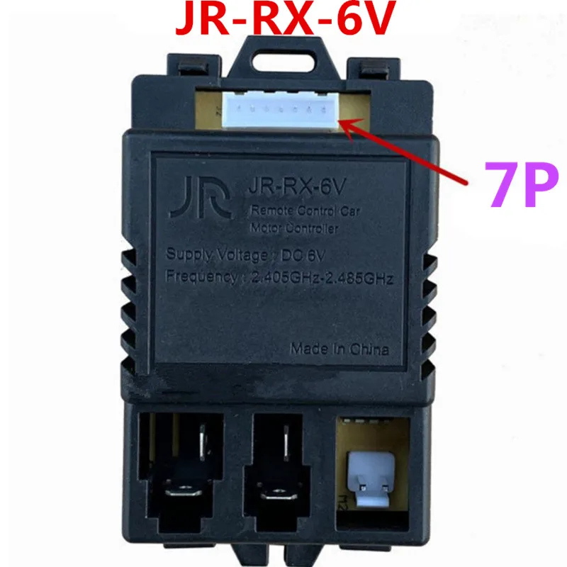 JR-RX-6V ZCY-RX-6V 3 1080p子供駆動ride車リモコンと受信機子供電動おもちゃの車の交換部品