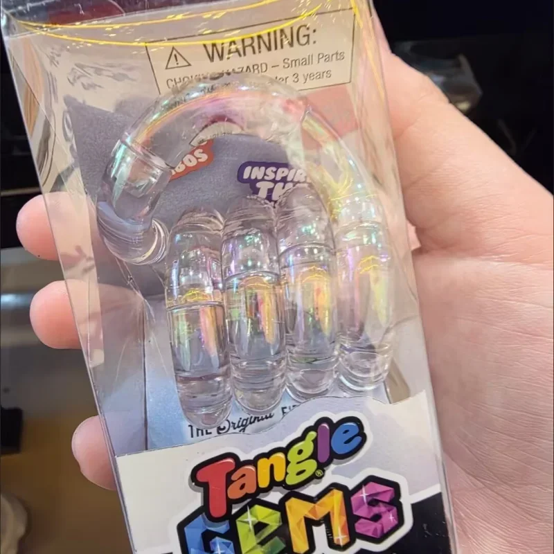 Genuine Tangle Twisting Relaxation Toy Cloud Series / Illusion Stone Series Twisting Fun Concentration Training Educational Toy