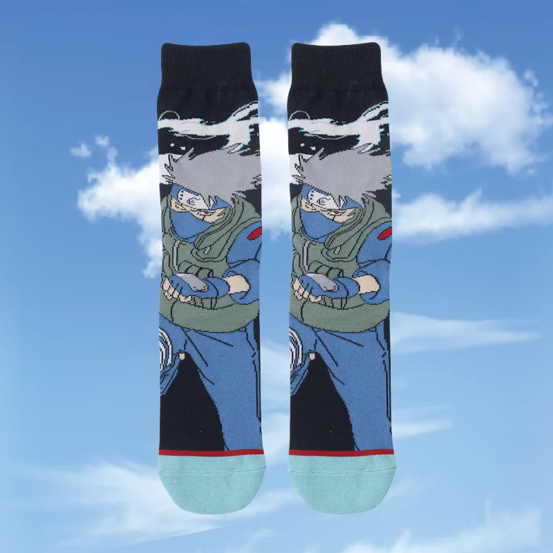 Bandai Hip Hop Street Style calcetines de Anime hombres mujeres novedad divertidos calcetines casuales calcetines CuteYoga calcetines de ciclismo calcetines Hallo KT